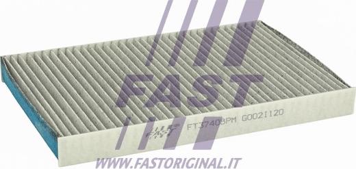 Fast FT37408PM - Фільтр, повітря у внутрішній простір autocars.com.ua