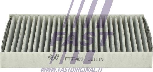 Fast FT37409 - Фільтр, повітря у внутрішній простір autocars.com.ua