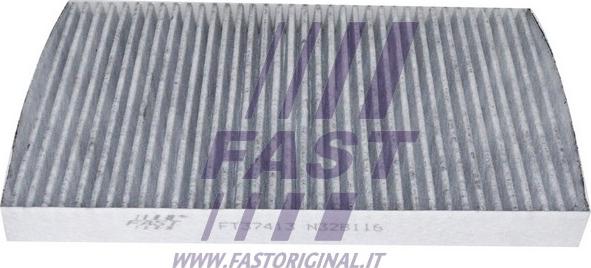 Fast FT37413 - Фільтр, повітря у внутрішній простір autocars.com.ua