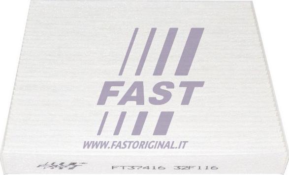 Fast FT37416 - Фільтр, повітря у внутрішній простір autocars.com.ua
