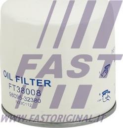 Fast FT38008 - Фільтр масляний Fiat-Citroen-Peugeot 2.2HDI 14- autocars.com.ua