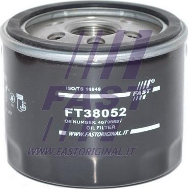 Fast FT38052 - Фильтр Масляный FIAT Stilo 01> 1.9jtd autocars.com.ua