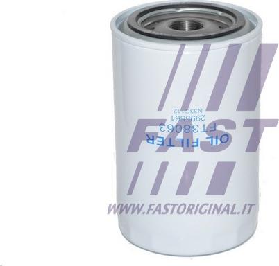 Fast FT38063 - Масляний фільтр autocars.com.ua