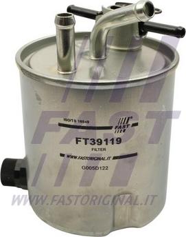 Fast FT39119 - Фильтр топливный Nissan X-trail 2.2 dci 01-13 FT39119 Fast autocars.com.ua