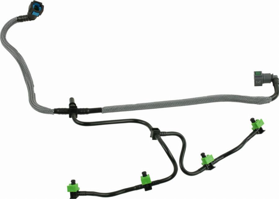 Fast FT39529 - Шланг, витік палива autocars.com.ua