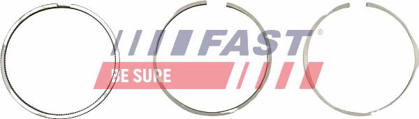 Fast FT47386/0 - Комплект поршневих кілець autocars.com.ua