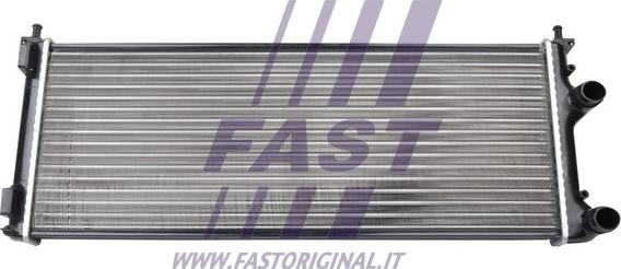 Fast FT55253 - Радіатор Fiat Doblo 1.9JTD 05-01- AC autocars.com.ua