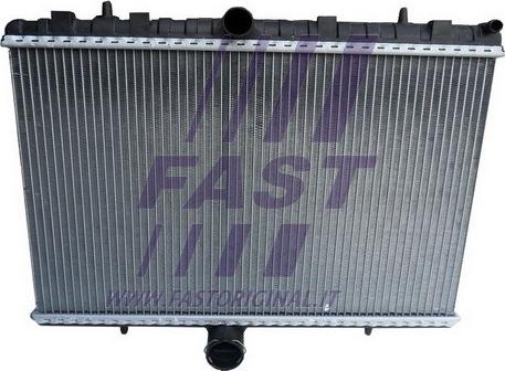 Fast FT55254 - Радіатор, охолодження двигуна autocars.com.ua