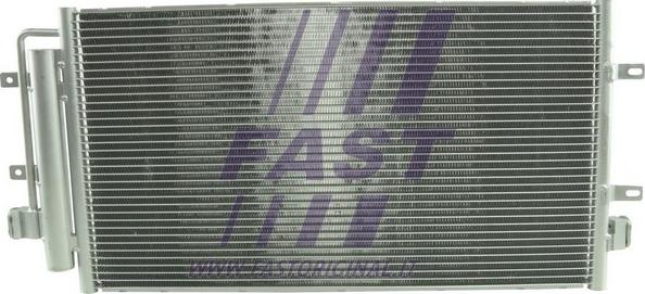 Fast FT55300 - Радіатор кондиціонера Iveco Daily V 2.3D-3.0D 09.11-02.14 autocars.com.ua