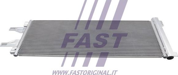 Fast FT55304 - Конденсатор, кондиціонер autocars.com.ua