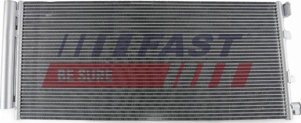Fast FT55315 - Конденсатор, кондиціонер autocars.com.ua