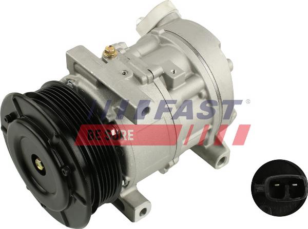 Fast FT56318 - Компресор, кондиціонер autocars.com.ua