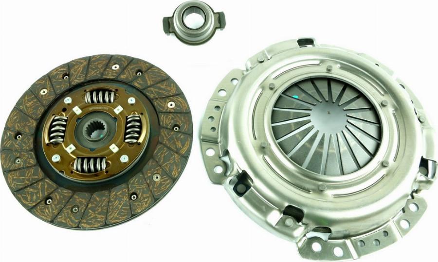 Fast FT64121 - Комплект зчеплення autocars.com.ua