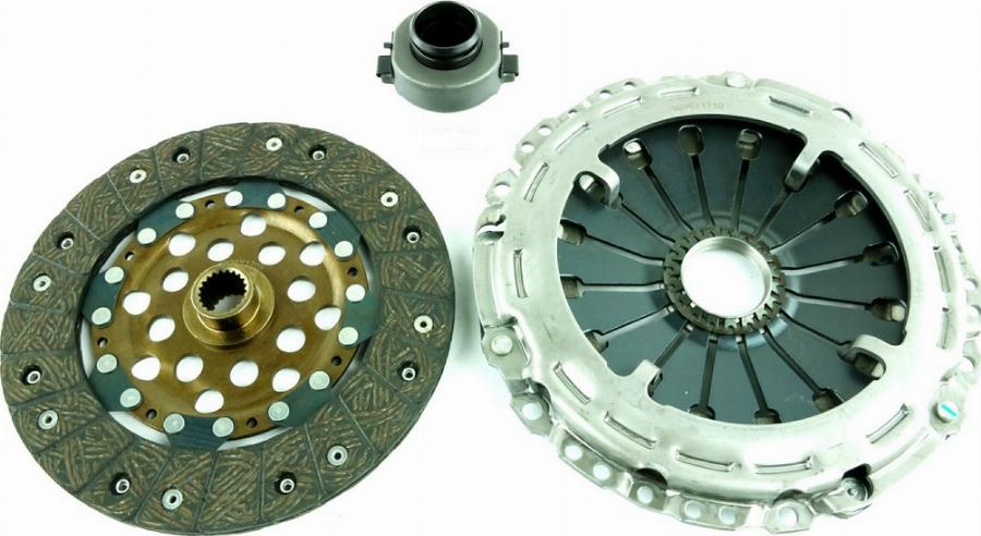 Fast FT64126 - Комплект зчеплення autocars.com.ua