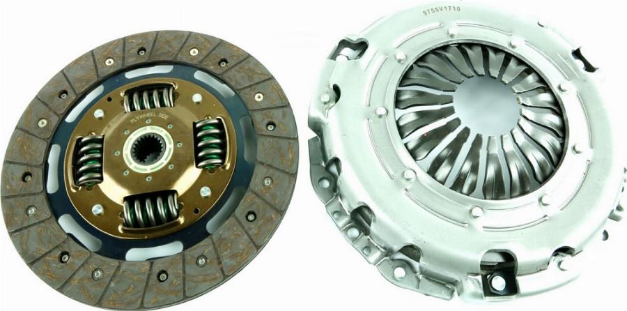 Fast FT64135 - Комплект зчеплення autocars.com.ua