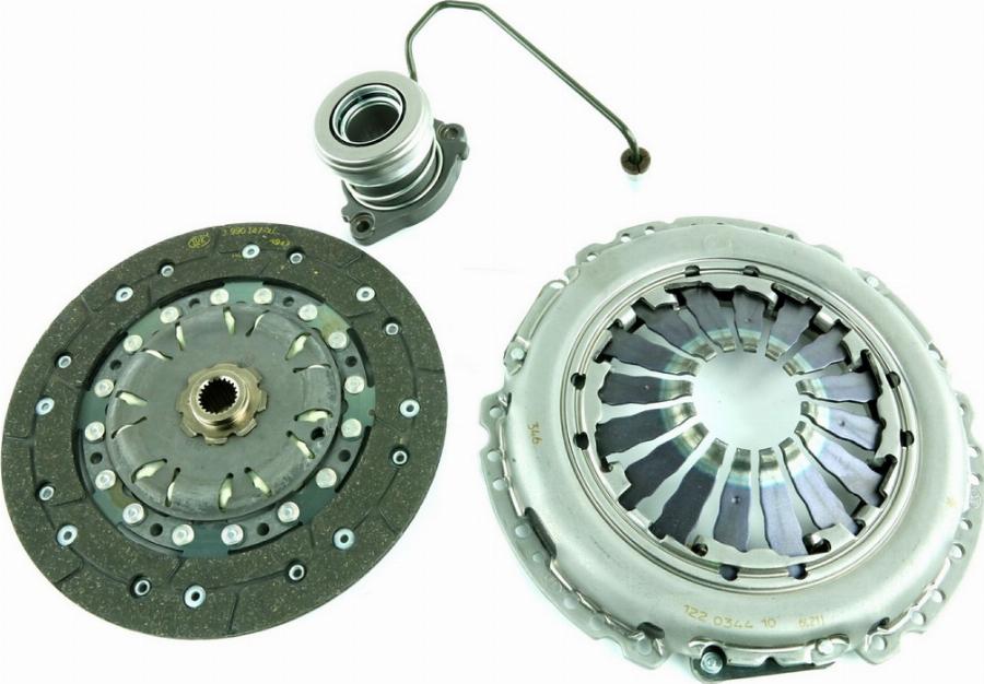 Fast FT64141 - Комплект зчеплення autocars.com.ua