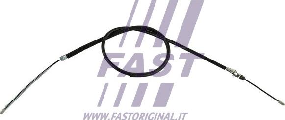 Fast FT69048 - Трос Гальмівний Renault Master 98 Зад Лв-Пр Барабан Гальмівний 1420-1048 Mmm autocars.com.ua