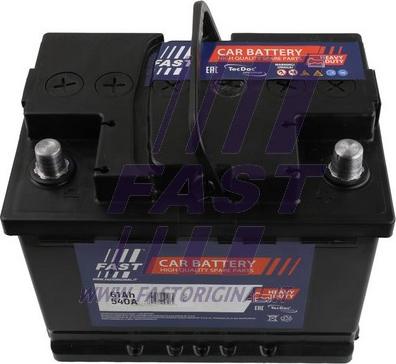 Fast FT75217 - Стартерная аккумуляторная батарея, АКБ autodnr.net