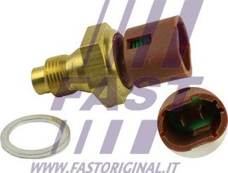 Fast FT80156 - Датчик, температура охлаждающей жидкости avtokuzovplus.com.ua