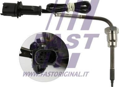 Fast FT80206 - Датчик, температура вихлопних газів autocars.com.ua