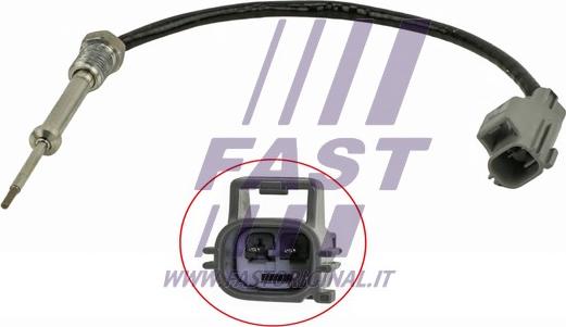 Fast FT80223 - Датчик, температура вихлопних газів autocars.com.ua