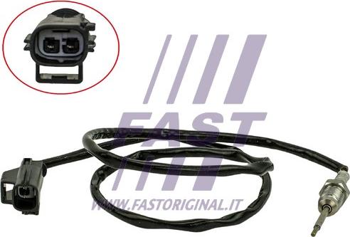 Fast FT80224 - Датчик, температура вихлопних газів autocars.com.ua