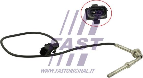 Fast FT80234 - Датчик, температура вихлопних газів autocars.com.ua