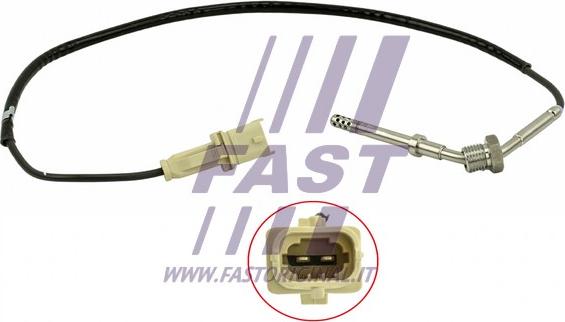 Fast FT80235 - Датчик, температура выхлопных газов autodnr.net