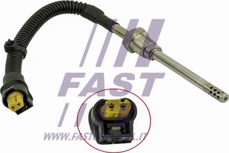 Fast FT80237 - Датчик, температура вихлопних газів autocars.com.ua