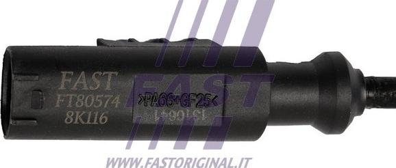 Fast FT80574 - Датчик ABS, частота вращения колеса autodnr.net