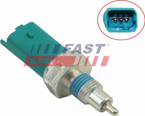 Fast FT81002 - Датчик, контактний перемикач, фара заднього ходу autocars.com.ua