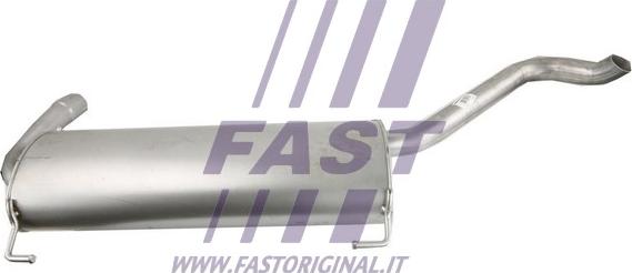 Fast FT84030 - Глушитель выхлопных газов, конечный autodnr.net