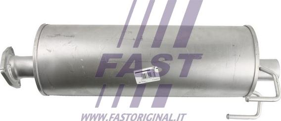 Fast FT84091 - Глушник вихлопних газів кінцевий autocars.com.ua