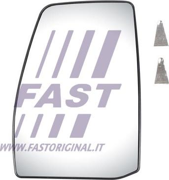 Fast FT88579 - Стекло зеркала левое верхнее Ford Transit Custom 12- с подогревом FT88579 Fast autocars.com.ua