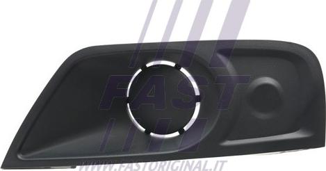 Fast FT90128G - Заслінка, буксирний гак autocars.com.ua