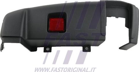 Fast FT91412G - Угол бампера с отражателем зад.лев. Fiat Ducato 14- autocars.com.ua