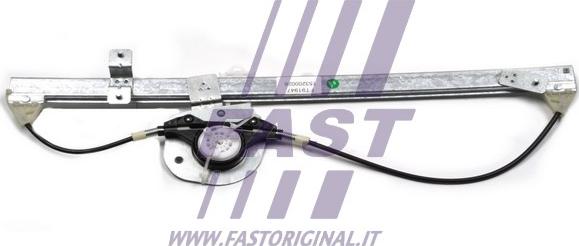 Fast FT91947 - Склопідіймач Fiat Ducato 06- 14 Перед Пр Електр Без Моторчика autocars.com.ua