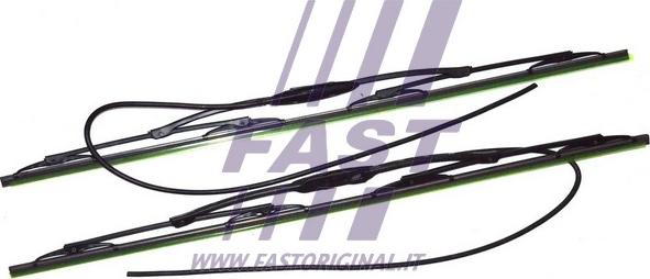 Fast FT93253 - Щітки склоочисника Standart 600-600mm Renault Master-Opel Movano 97-> autocars.com.ua