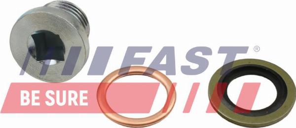 Fast FT94722 - Резьбовая пробка, масляний піддон autocars.com.ua