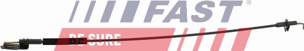 Fast FT95751 - Трос, замок дверей autocars.com.ua