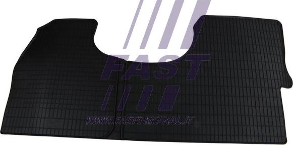 Fast FT96112 - Гумовий килимок з захисними бортами autocars.com.ua