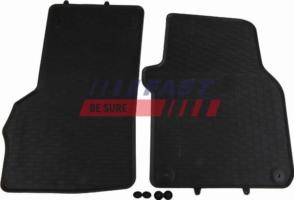Fast FT96113 - Гумовий килимок з захисними бортами autocars.com.ua