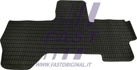 Fast FT96114 - Гумовий килимок з захисними бортами autocars.com.ua