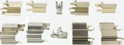 Febest 0103-ACA2F - Комплектуючі, колодки дискового гальма autocars.com.ua