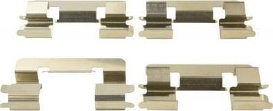 Febest 0103-CDE120F - Комплектуючі, колодки дискового гальма autocars.com.ua