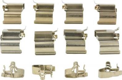 Febest 0103-GDJ150R - Комплектуючі, колодки дискового гальма autocars.com.ua