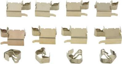 Febest 0103-NRE180F - Комплектуючі, колодки дискового гальма autocars.com.ua