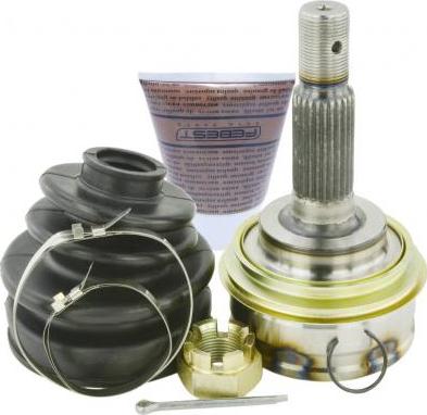 Febest 0110-009 - Шарнірний комплект, ШРУС, приводний вал autocars.com.ua