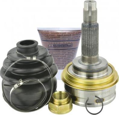 Febest 0110-010 - Шарнірний комплект, ШРУС, приводний вал autocars.com.ua