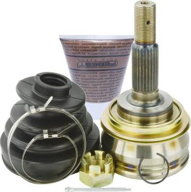 Febest 0110-012 - Шарнірний комплект, ШРУС, приводний вал autocars.com.ua